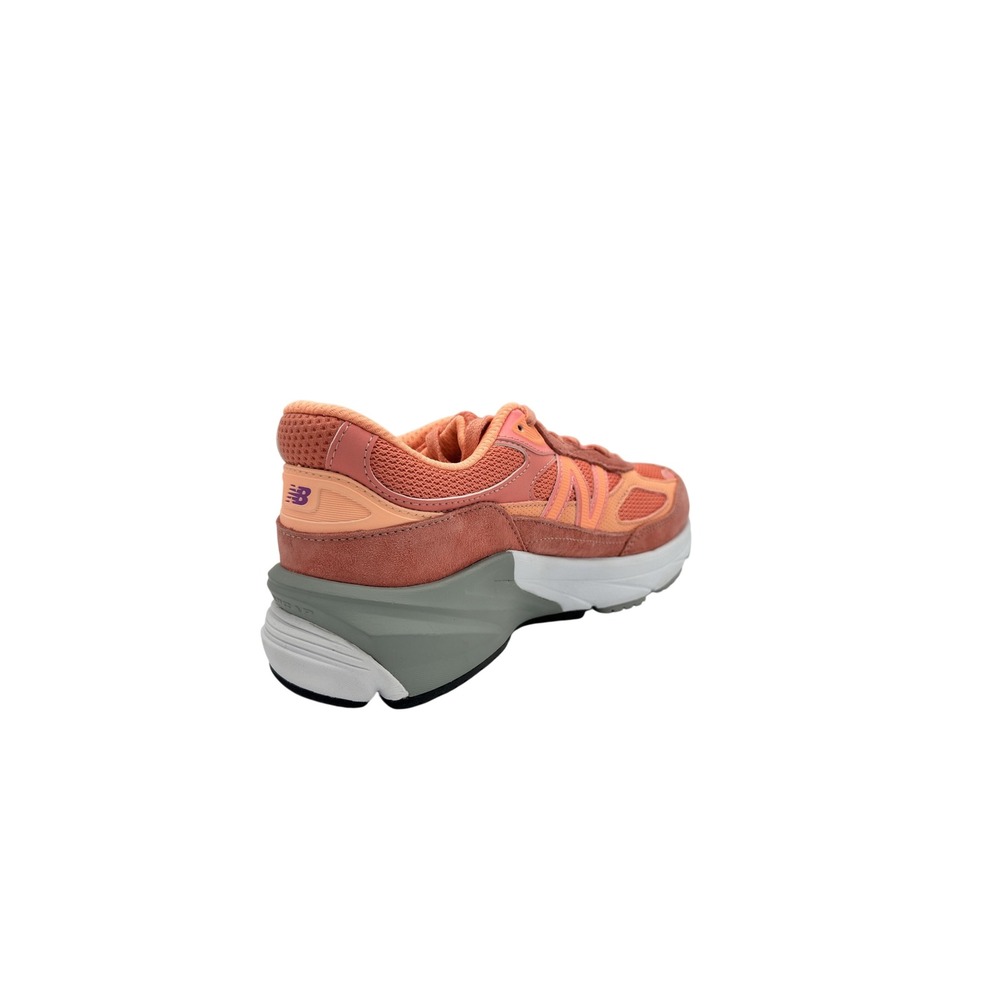 Size 7 - New Balance 990v6 Orange Purple - Picture 4 of 11